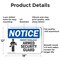 Signmission Property Patrolled By Armed Security Guard OSHA Notice Sign, Aluminum, 18in W x 12in L, 2PK OS-2PACK-NS-A-1218-L-16435 - alternate 6